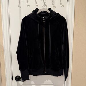 Athleta Double Cozy Karma Triumph Hoodie Black